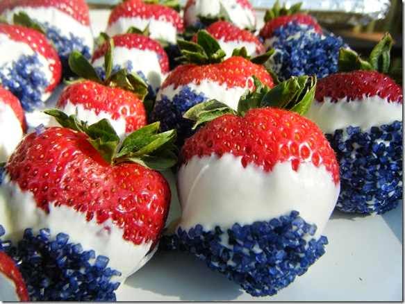 Patriotic Strawberries Patriotic Strawberries