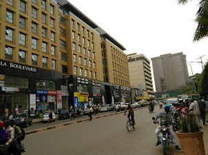 Downtown Kampala Boulevard.