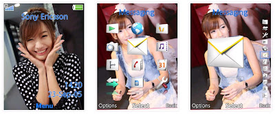 泰國豆花妹NEWWY SonyEricsson手機主題for Elm/Hazel/Yari/W20﹝240x320﹞