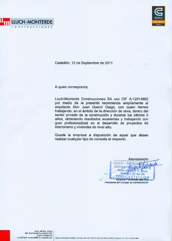 formatos carta de recomendacion