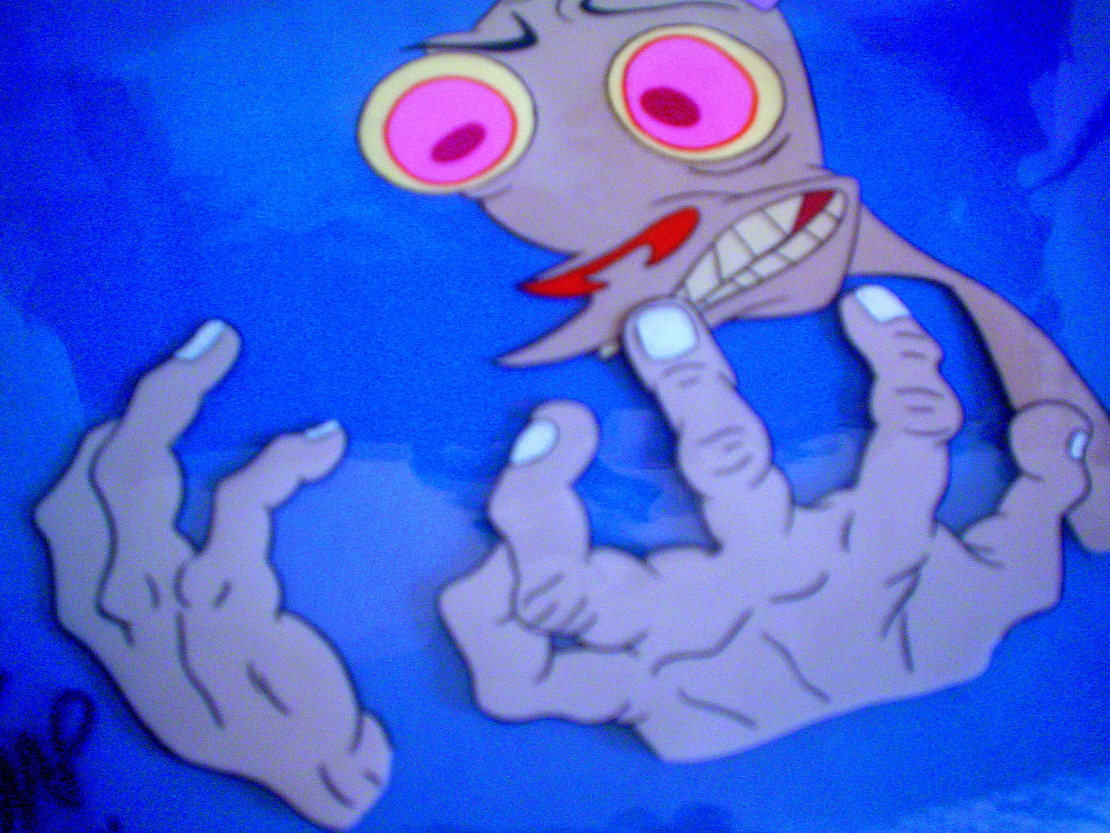 . Ren & Stimpy animation cel!!!