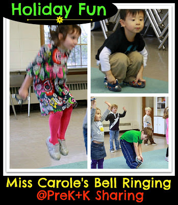 photo of: Bell Ringing Sing-a-Long at PreK+K Sharing 