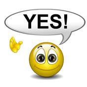 Image result for say yes smiley face