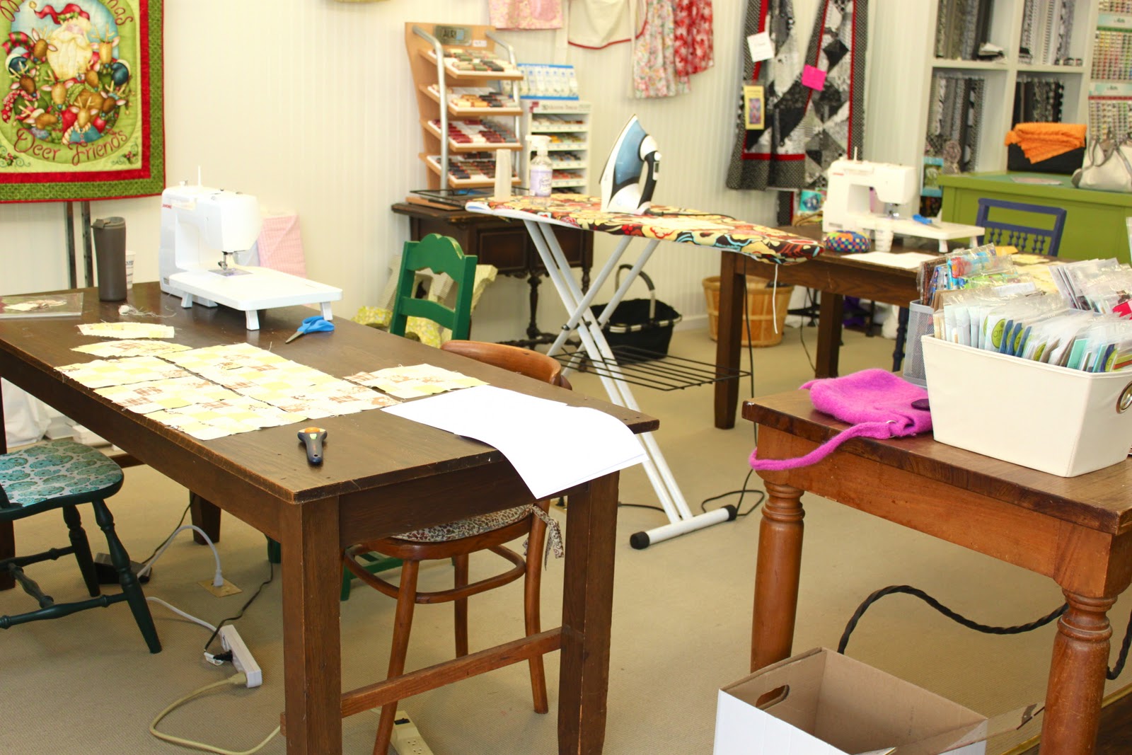 Material Girl Fabric Shop and a Big Announcement! Smashed Peas & Carrots