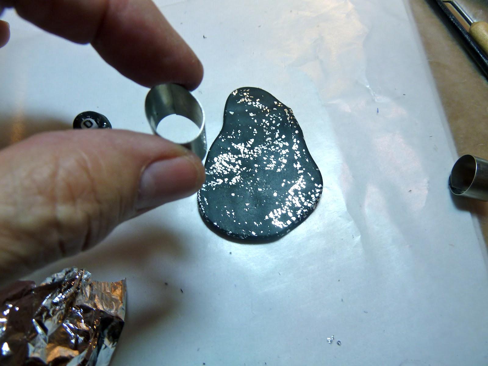 monogrammed tie tack