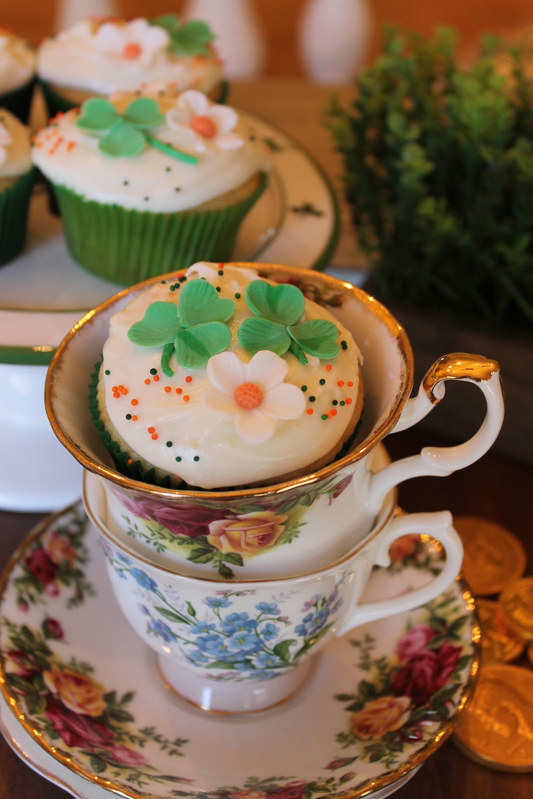 The Pastry Tip Irish Tea Cupcakes