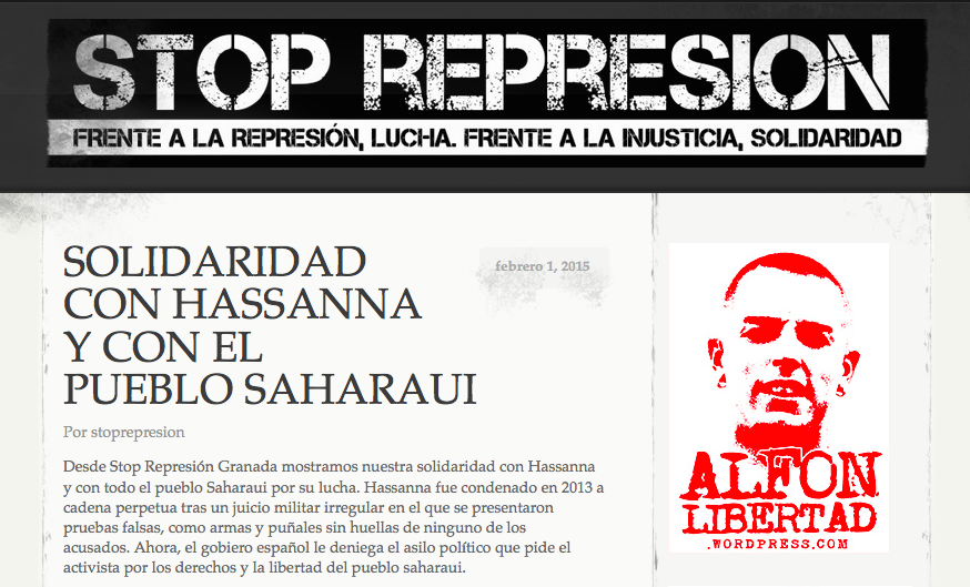 https://stoprepresiongranada.wordpress.com/2015/02/01/solidaridad-con-hassanna-y-con-el-pueblo-saharaui/
