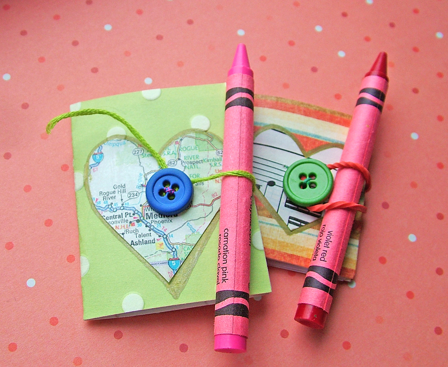 small world land Tiny Valentine's Day Button Books