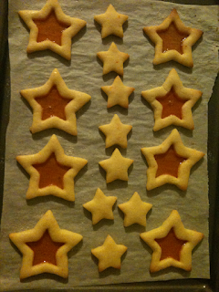 Shimmering Star Christmas Cookies Cooked
