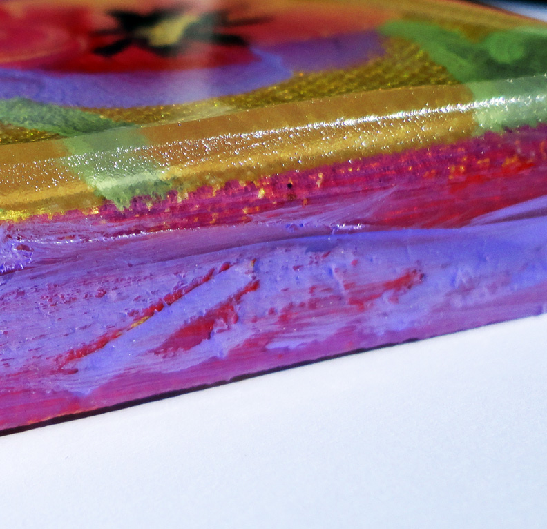 Resin Crafts Resin On Canvas Two Techniques