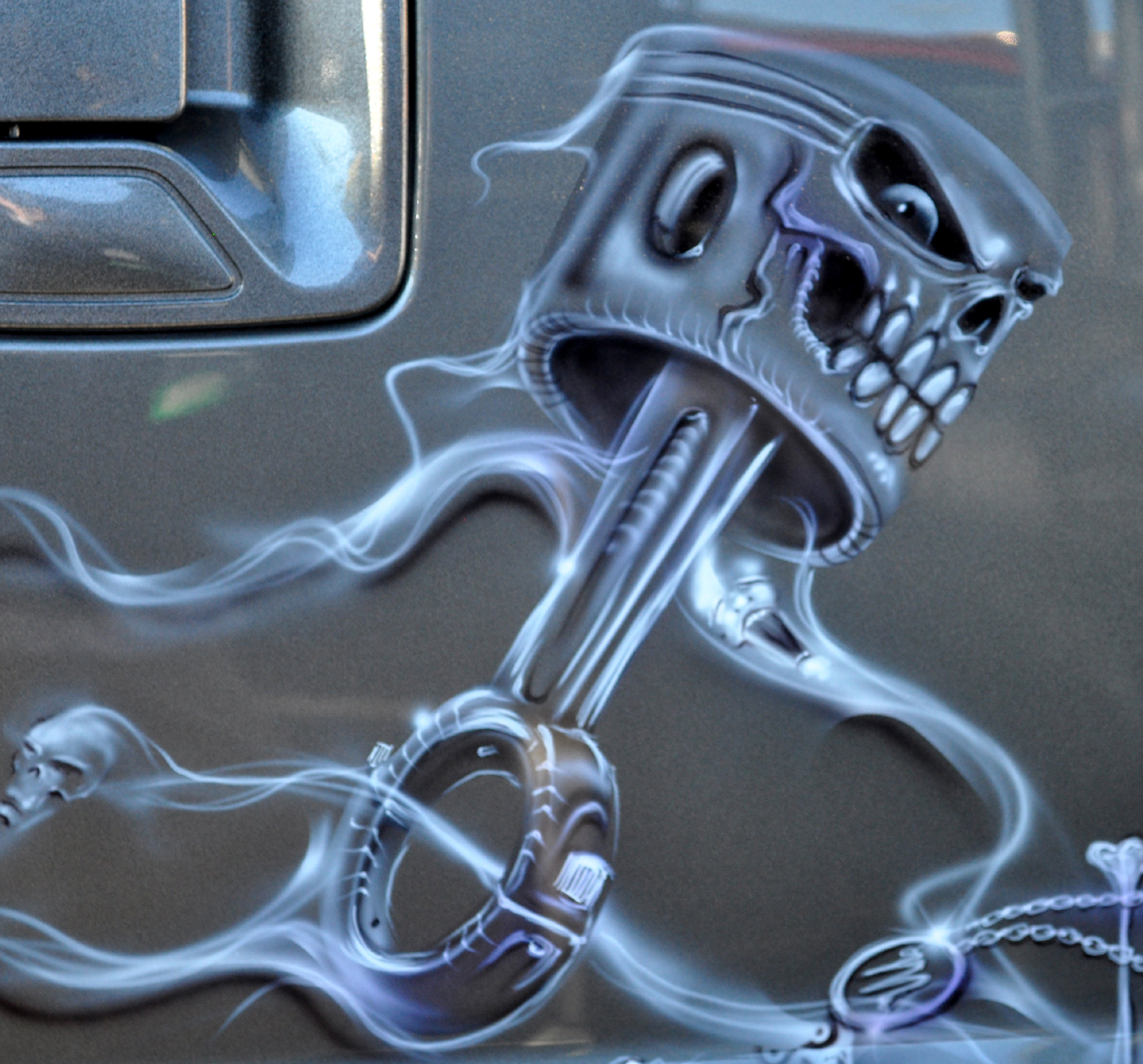 Collection 91+ Pictures Airbrush Art On Cars Stunning