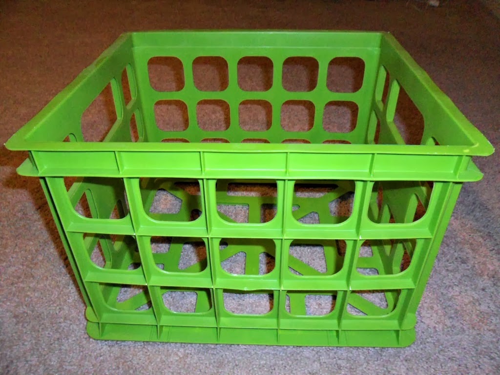 Home For4 Sweet Home Personalized Storage Box {fabriccovered crate}