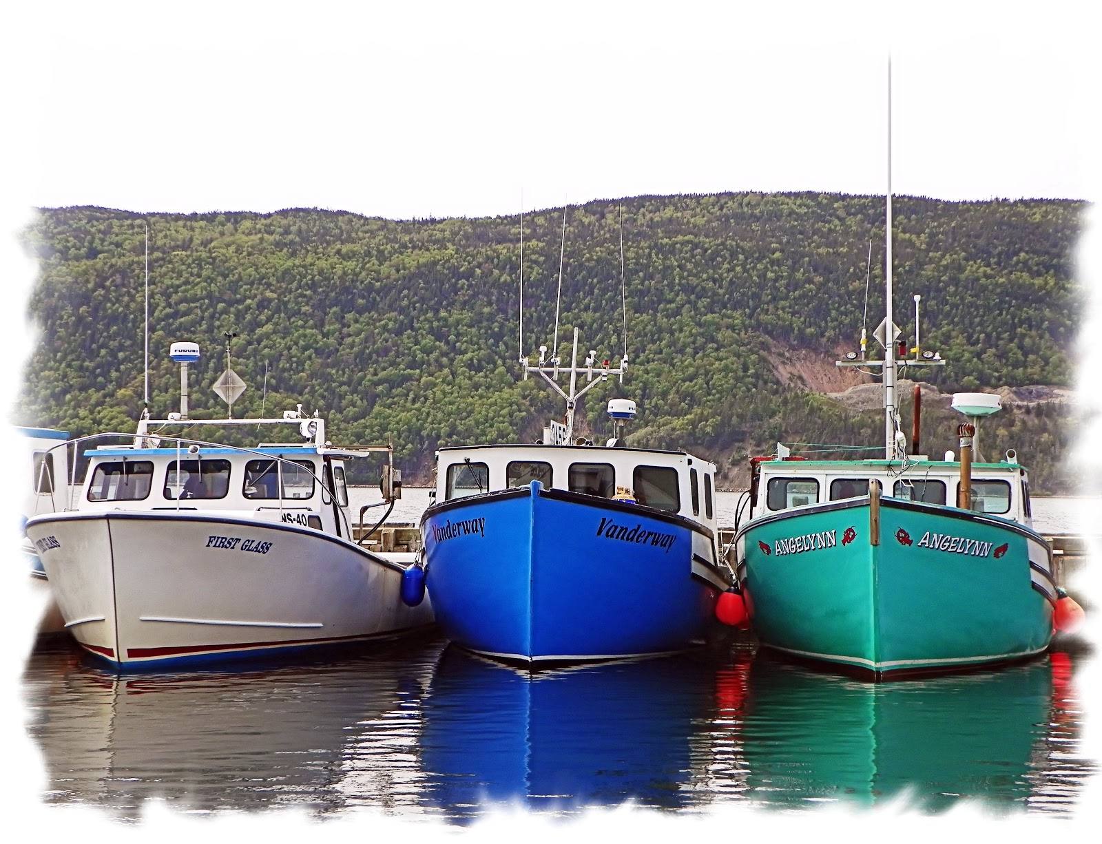 The Fishing Boats of the Great Bras d'Or_Cape Breton_Nova Scotia A
