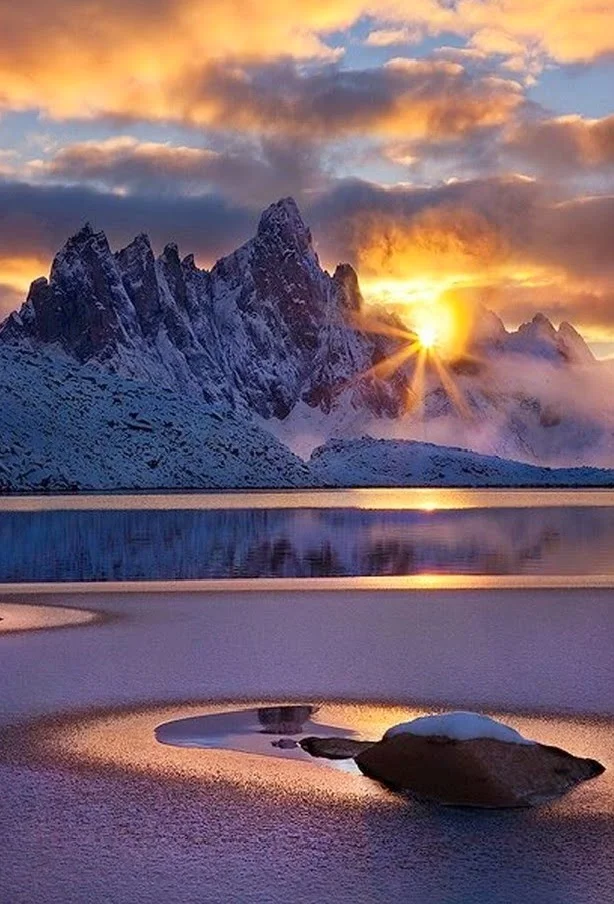 Sunset Yukon Territory, Canada