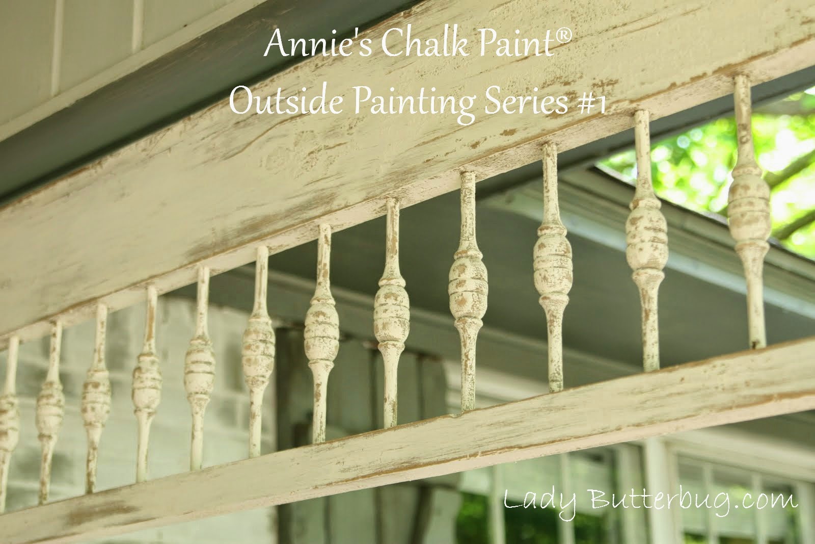 Annie Sloan Chalk Paint® Tutorial Series for Outdoor Pieces...Project 1