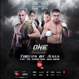 What a fitting poster with the haze. one fc tigers of asia poster