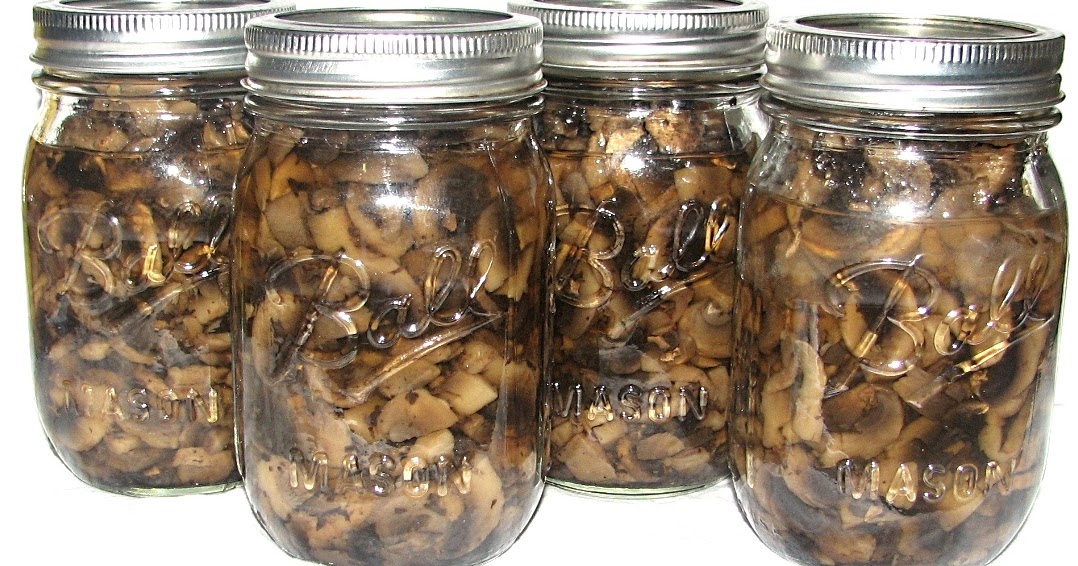 FOOD PRESERVING PRESSURE CANNED MUSHROOMS