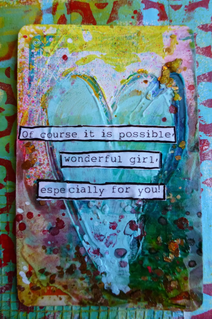 Made by Nicole Recycled Playing Cards Mixed Media