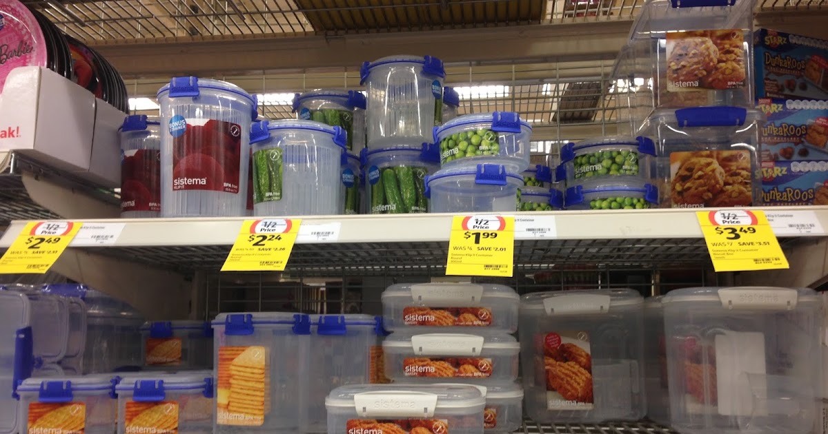 I Heart Organising Sistema Klip It Containers HALF PRICE at Coles/BiLo!