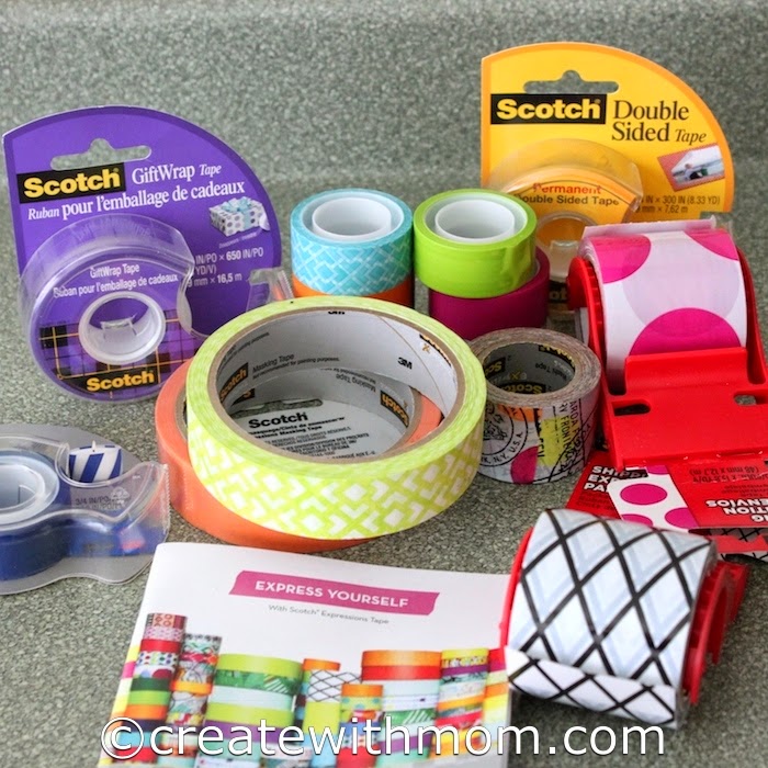 Create With Mom Making An Impression With Scotch Tapes and Giveaway
