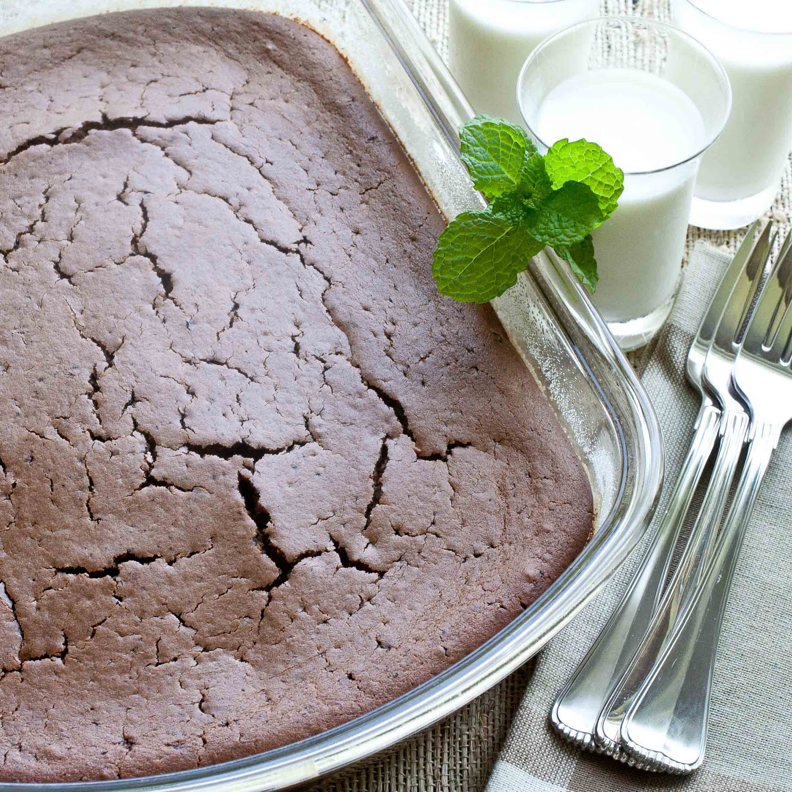 FOODjimoto Chocolate Mint Mochi Cake