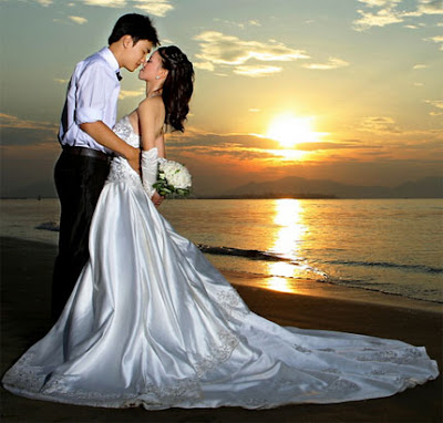 Chup hinh cuoi Vung Tau, độc đáo