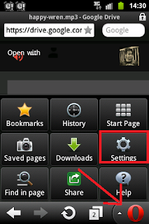 Cara download file di google drive dengan operamini Android Cara download file di google drive dengan operamini Android