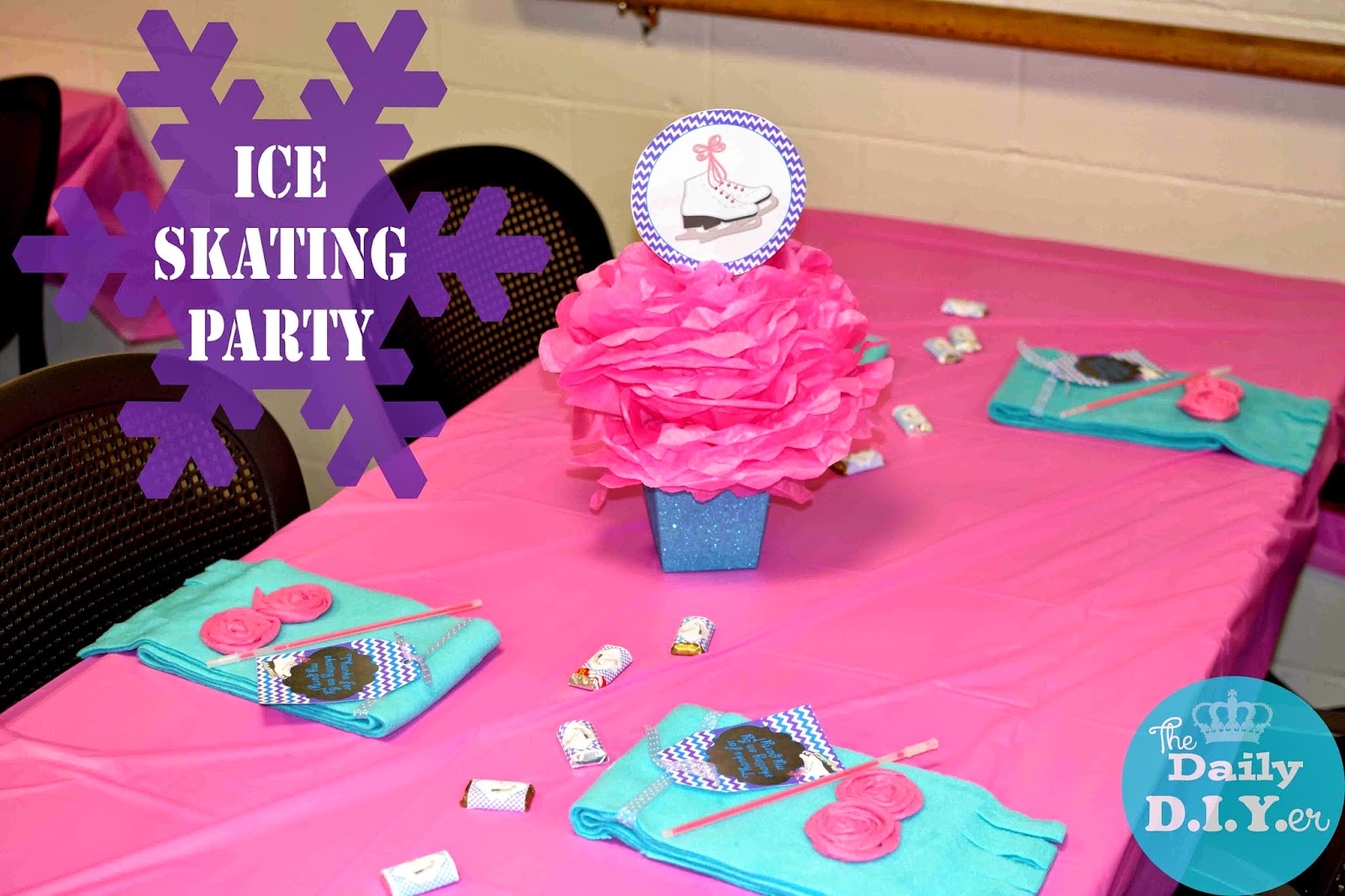 The Daily DIYer Ice Skating Party Details