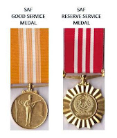 Singapore Arm Forces Medals