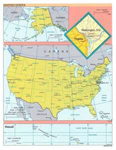 MAPAS DE: ESTADOS UNIDOS, America