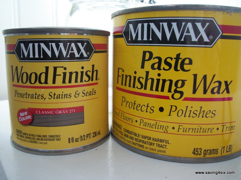 wood stain wax