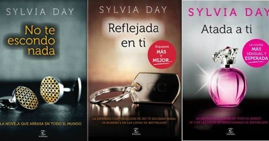 5 libros erótico-románticos de Sylvia Day en español