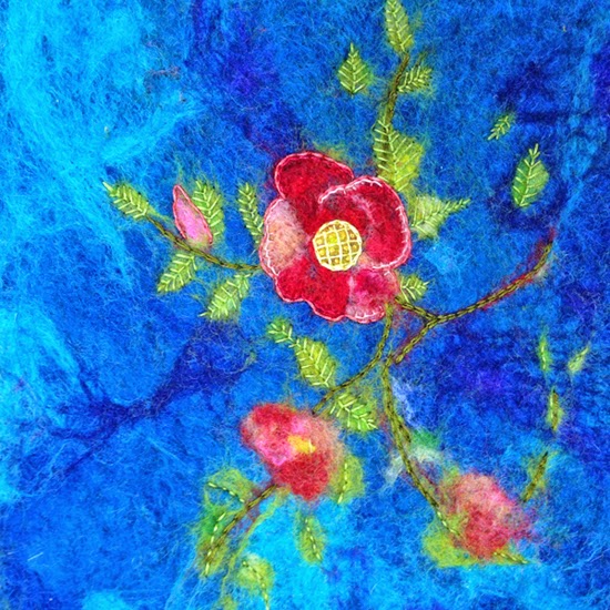 Felting and Embroidery Courses at The Gilliangladrag Fluff-a-torium