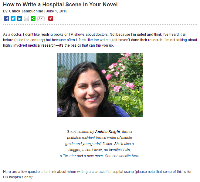 Describe a hospital scene picture