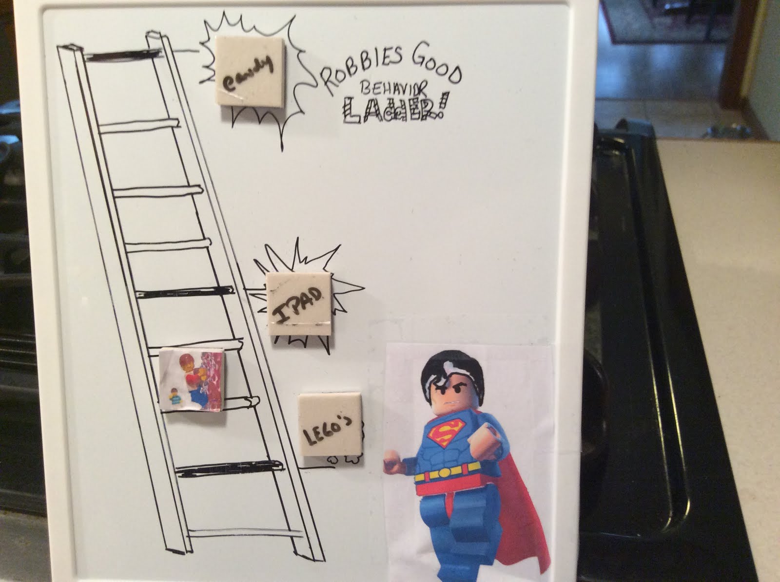 Robbie's behavior ladder!!