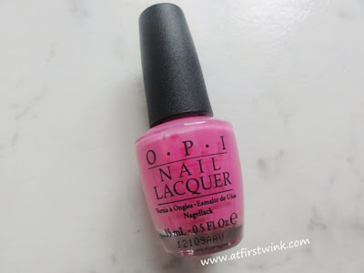 OPI nail lacquer If you moust, you moust