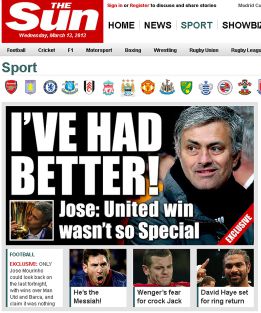Mourinho habla de su futuro en el R. Madrid Mourinho habla de su futuro en el R. Madrid