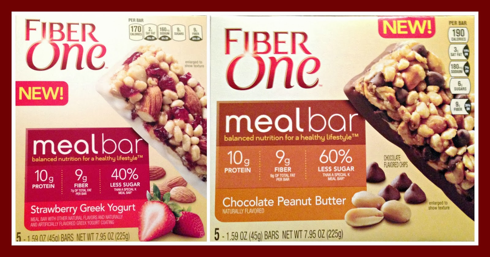 Fiber Chocolate Peanut Butter Meal Bar Fiber Chocolate Peanut Butter Meal Bar