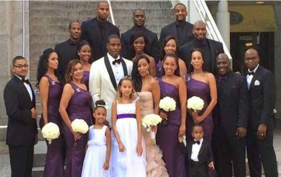 NFL Player Adewale Ogunleye Weds Amira Baker | Zowabia