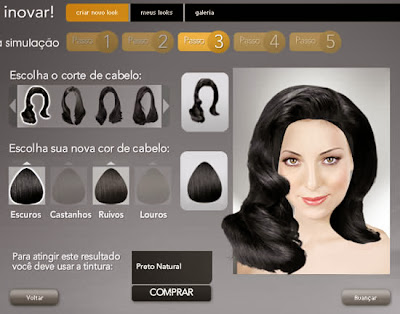 Corte de Cabelo Simulador de Corte de Cabelo