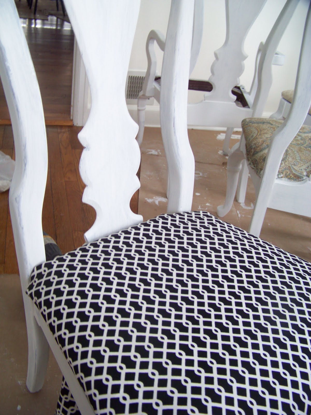 Love From My Kitchen Chair Fabric and Inspiration