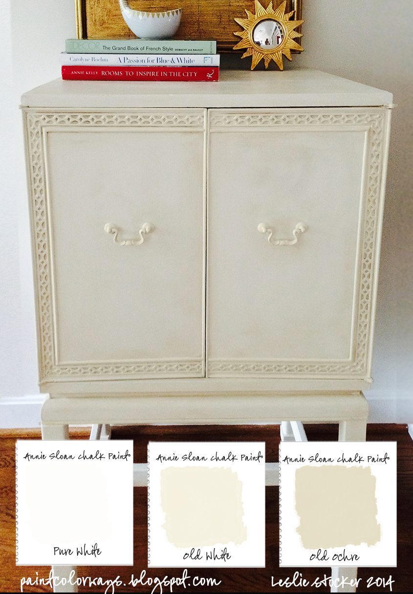 Difference in Pure White, Original & Old White Chalk Paint