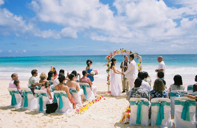 Hawaii Beach Wedding Dres