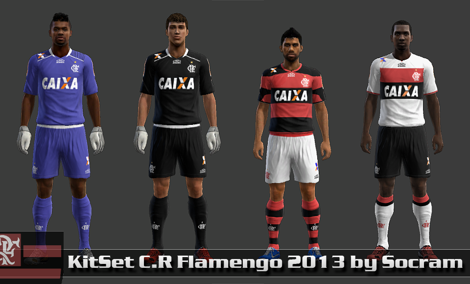 C.R Flamengo 13-14 KitSet - PES 2013