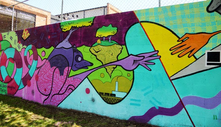 Uptown Update Graffiti Triggers Crime Littering Study Shows