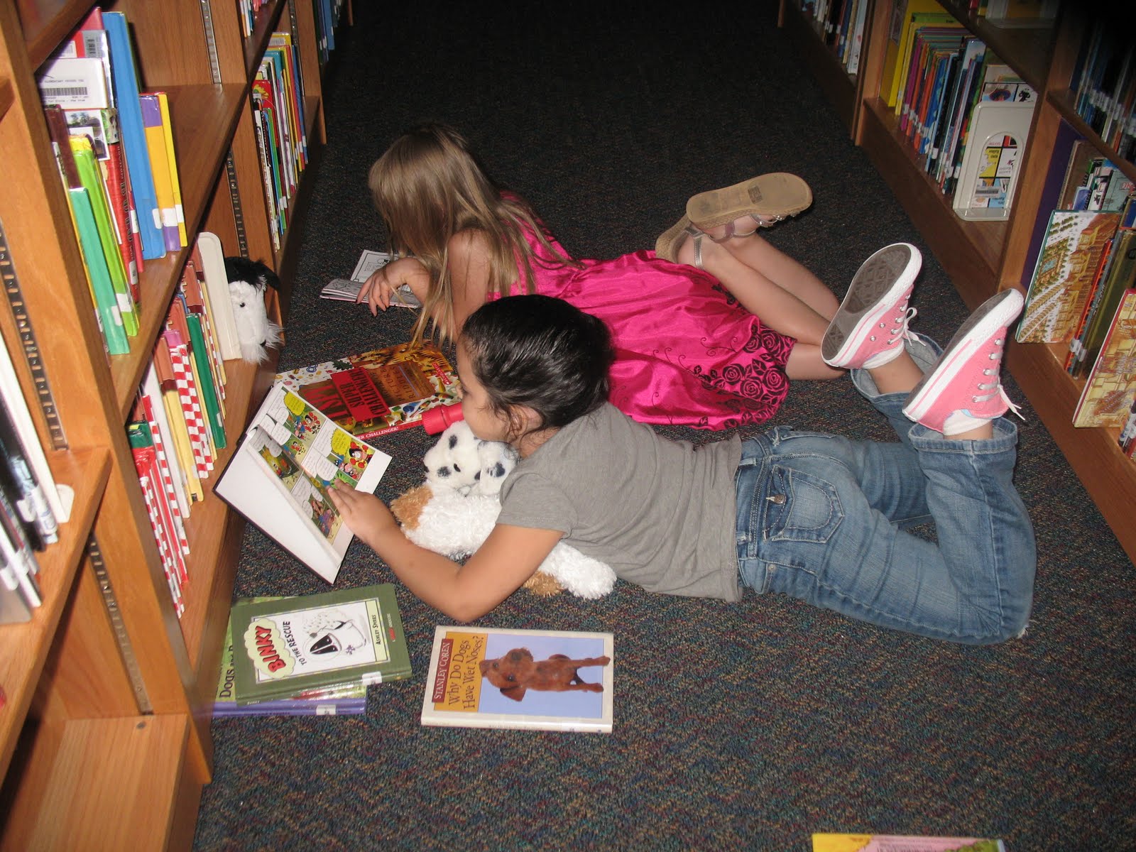 Taylor Library Blog Flashlight Reading Week