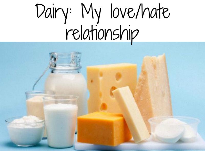 Connect the Dots Ginger Becky Allen Dairy...A Love/Hate Relationship