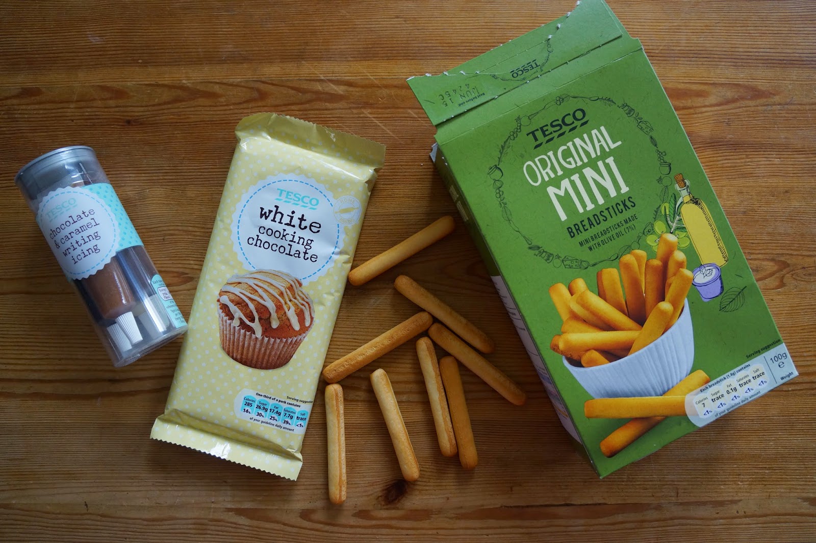 Easy White Chocolate Halloween Ghost Breadsticks Wave to Mummy