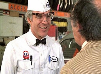Bespectacled Birthdays: Steve Martin (from The Jerk), c.1979