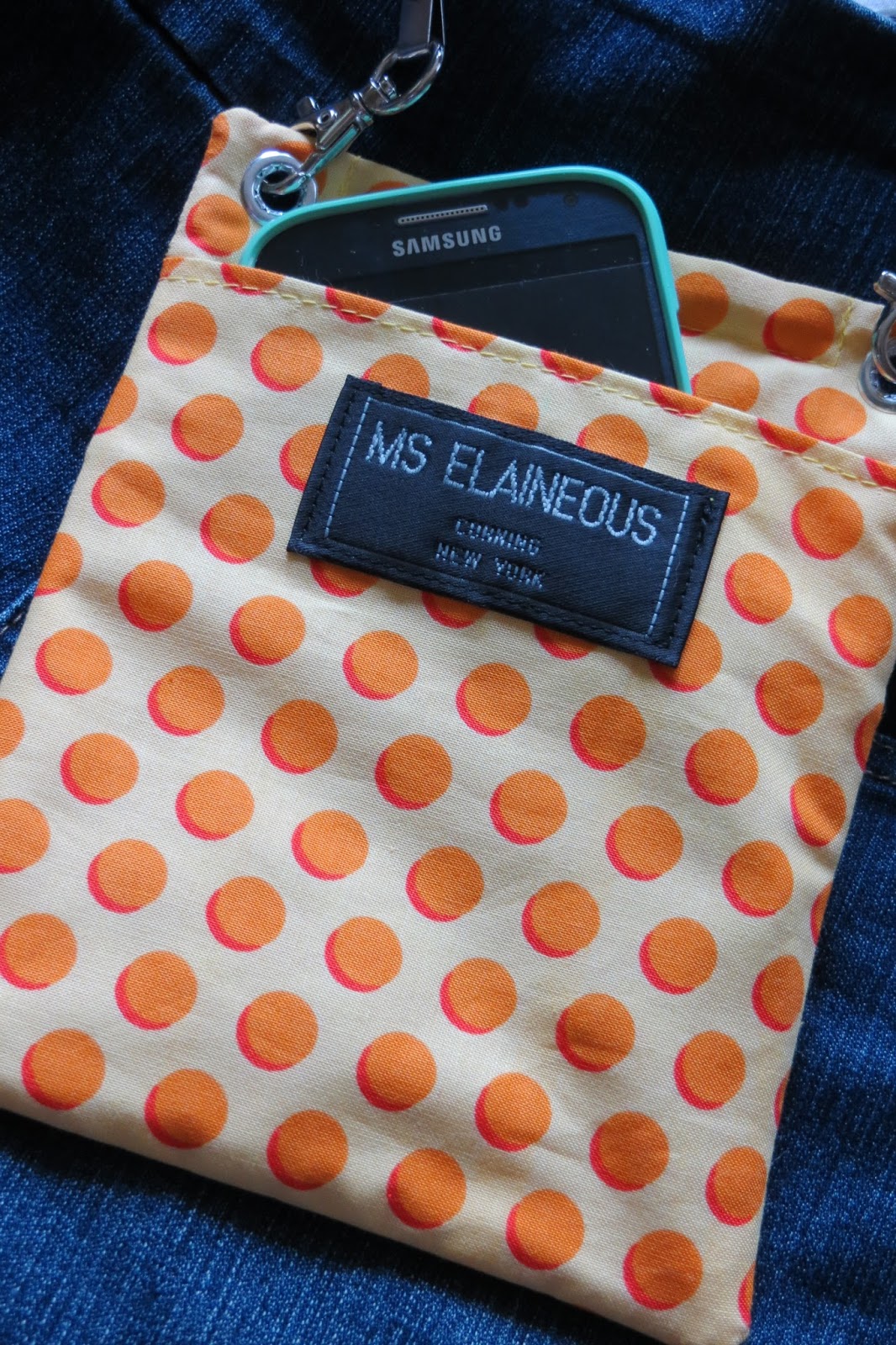 Ms. Elaineous Teaches Sewing Hip Klip Pocket Accessory Pattern
